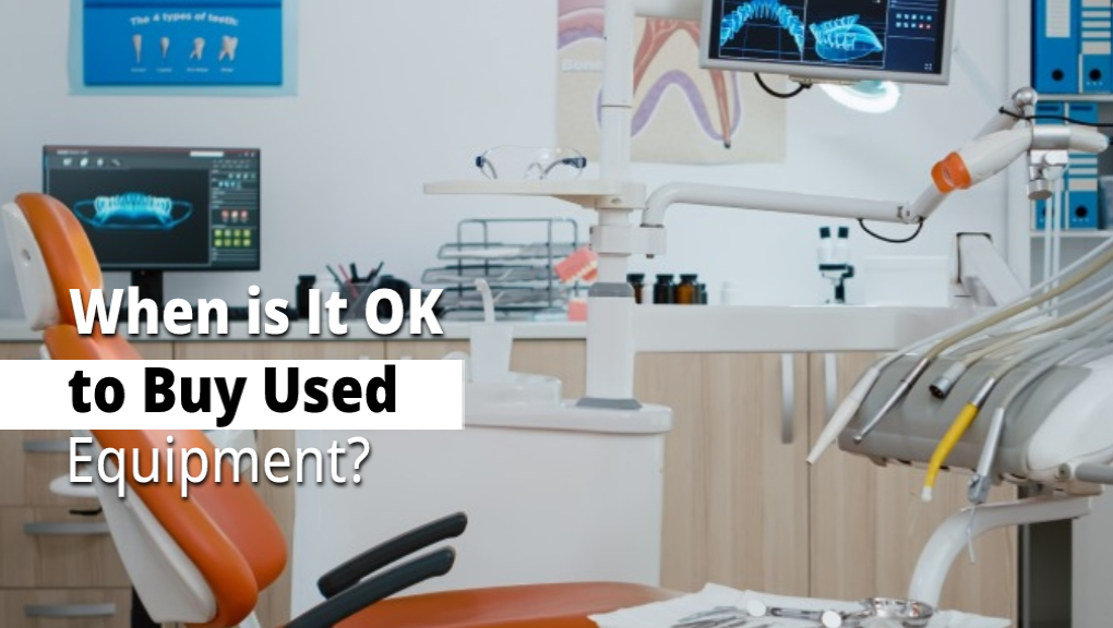 When is it OK to buy used equipment?
