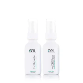 ORL Natural Organic Dental Care Travel Set - Fresh Mint (TKS901) | Dental Assets - DentalAssets.com