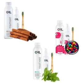 ORL Premium Organic Natural Toothpaste and Mouthwash Bundles | Dental Assets - DentalAsset.com